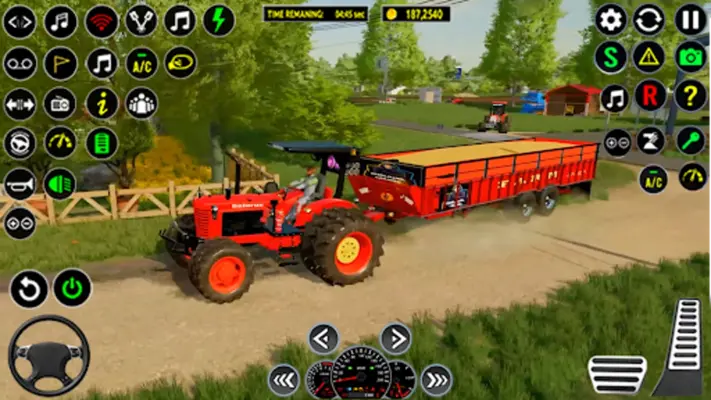 Tractor Driving Tractor Games android App screenshot 0