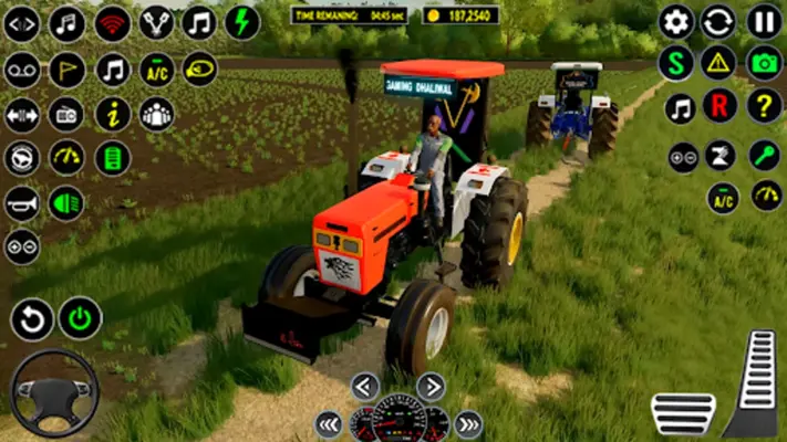 Tractor Driving Tractor Games android App screenshot 2