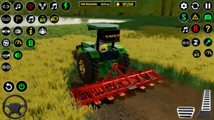 Tractor Driving Tractor Games android App screenshot 3