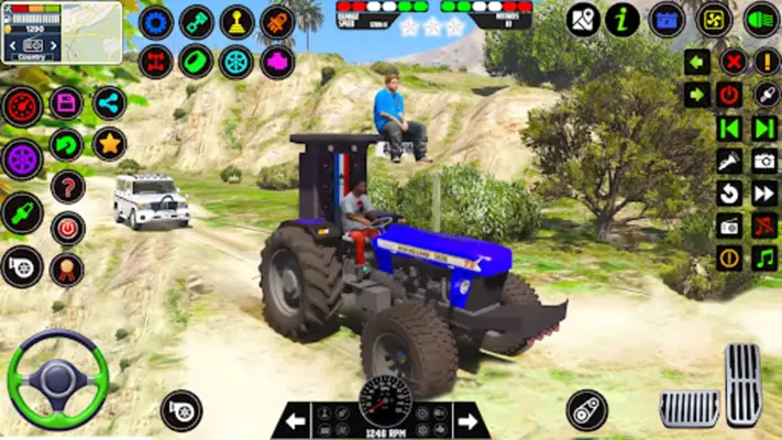 Tractor Driving Tractor Games android App screenshot 6