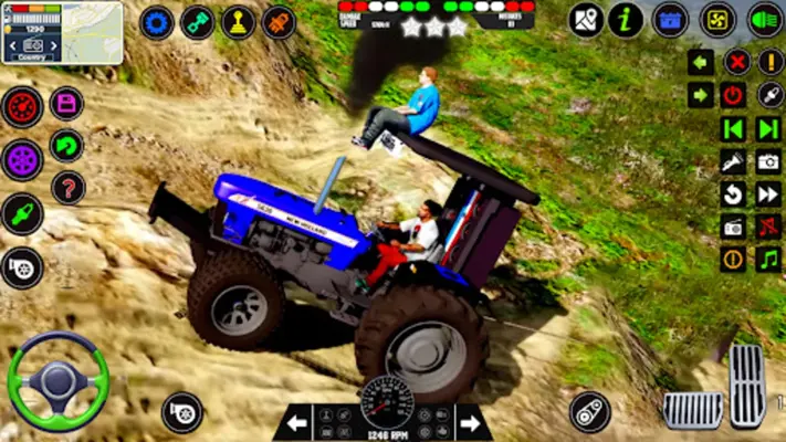 Tractor Driving Tractor Games android App screenshot 8